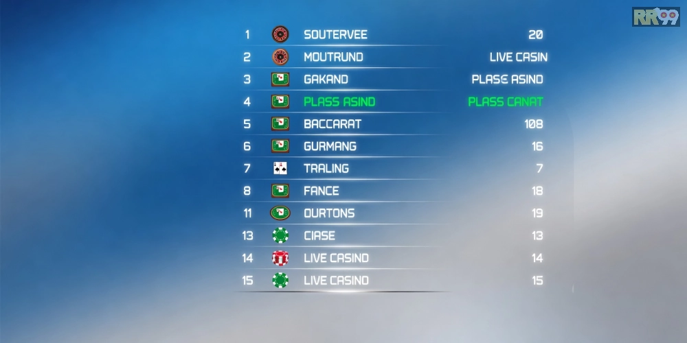 Top các nền tảng live casino rr99 uy tín năm 2025 với đánh giá chi tiết