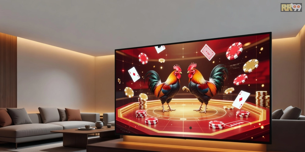 Hình ảnh minh họa về giao diện xem đá gà trực tiếp trên nền tảng casino an toàn và hiện đại