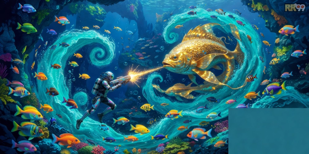Trải nghiệm đại dương sống động trong game bắn cá rr99 với cá khổng lồ và hiệu ứng đặc sắc