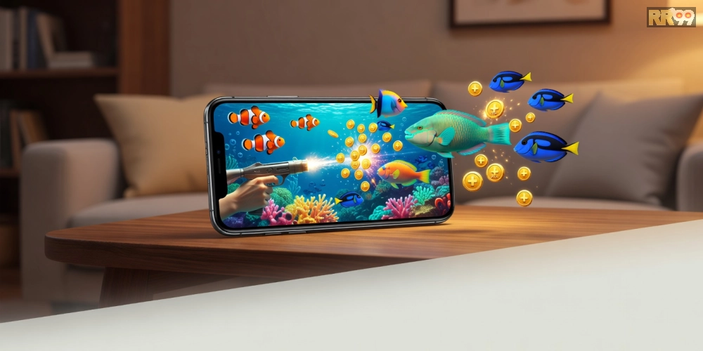 Hình ảnh trải nghiệm chơi bắn cá trên nền tảng Sunwin rr99 hấp dẫn