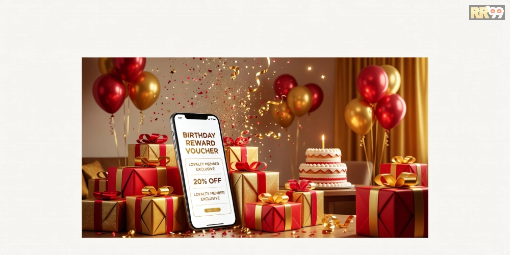 Ưu đãi sinh nhật hấp dẫn trong chương trình tri ân khách hàng RR99 với quà tặng cá nhân hóa